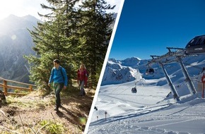 Hotel Weisseespitze ****: Der Herbst im Kaunertal spielt alle Farben, sogar Weiß wie Schnee