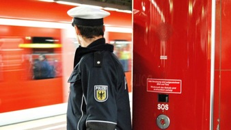 Bundespolizeidirektion München: Bundespolizeidirektion München: Lebensgefährlicher Bahnsteigwechsel: S-Bahnschnellbremsung wegen 26-Jährigem