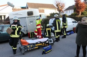 Feuerwehr Dortmund: FW-DO: 07.02.2018 - Technische Hilfeleistung in Loh
Mann von eigenem PKW angefahren