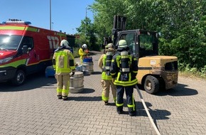 Feuerwehr Gladbeck: FW-GLA: Gefahrguteinsatz in Gladbeck