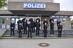 Polizeiinspektion Celle: POL-CE: Stichtag 01.10. - Polizei Celle begrüßt neue Kollegen