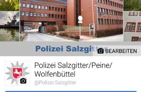 Polizei Salzgitter: POL-SZ: Pressemitteilung der Polizeiinspektion Salzgitter / Peine / Wolfenbüttel vom 30.05.2018
Bereich Salzgitter
Bereich Peine
Bereich Wolfenbüttel