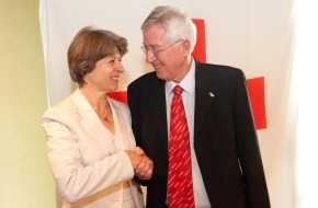 Schweizerisches Rotes Kreuz / Croix-Rouge Suisse: Annemarie Huber-Hotz est la nouvelle présidente de la Croix-Rouge suisse