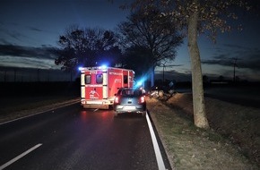 Polizei Paderborn: POL-PB: Erste Serie von Glätteunfällen verläuft glimpflich