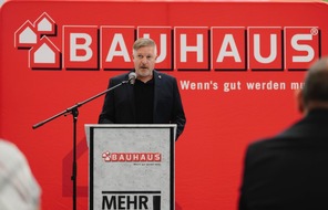 Topmodern und nachhaltig: Neues BAUHAUS in Mannheim wird eröffnet