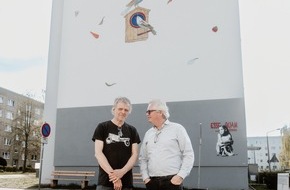 Gebäude- und Wohnungsbaugesellschaft Wernigerode mbH: Moritz-Götze-Pop-Art in Wernigerode-Burgbreite