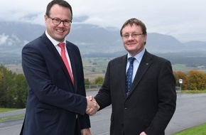 Fürstentum Liechtenstein: ikr: Besuch von Oberzolldirektor Christian Bock in Liechtenstein