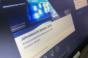 Kreispolizeibehörde Märkischer Kreis: POL-MK: Abteilungsleiter stellt Verkehrsunfallbilanz 2019 vor.