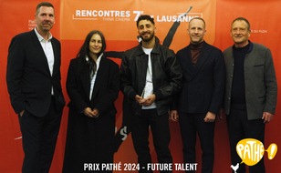 Pathé Suisse SA: Prix Pathé 2024 - die Gewinner