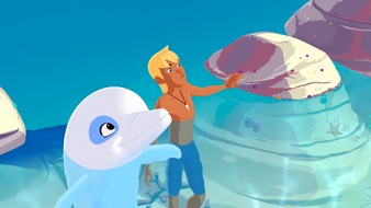 ZDF: ZDF zeigt neue Animationsserien im Kinder- und Jugendprogramm / "Zoom - Der weiße Delfin" und "Der kleine Drache Kokosnuss" (FOTO)