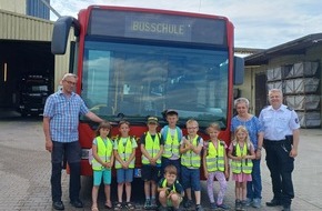 Polizeiinspektion Gifhorn: POL-GF: Busschule in Ohrdorf: Training für kleinste Passagiere