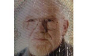 Polizeiinspektion Cuxhaven: POL-CUX: Vermisstenfall: Wo ist Klaus Heinrich Rebing aus Nordenham?