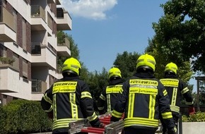 Kreisfeuerwehrverband Main-Taunus e.V.: Feuerwehr MTK: Vier Einsätze bei extremer Hitze: Feuerwehr Hattersheim am Main gefordert