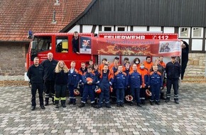 Feuerwehr Altenbeken: FW-PB: Jubiläumsjahr der Jugendfeuerwehr Altenbeken