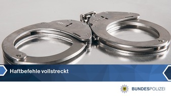 Bundespolizeiinspektion Ludwigsdorf: BPOLI LUD: Haftbefehl wegen BTM-Handels: Geldstrafe nicht beglichen