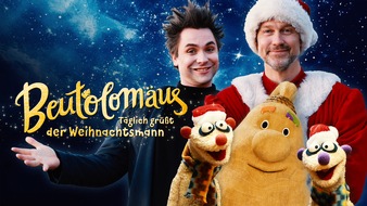 KiKA - Der Kinderkanal ARD/ZDF: Wayne Carpendale in "Beutolomäus - Täglich grüßt der Weihnachtsmann" / Neues Beuto-Abenteuer ab 3. Dezember 2024 bei KiKA