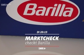 "Marktcheck checkt ... Barilla" im SWR Fernsehen