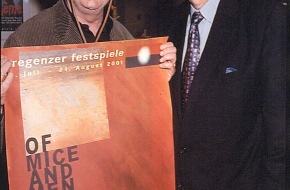 Bregenzer Festspiele GmbH: Plácido Domingo als Ko-Partner bei den Bregenzer Festspielen 2001
