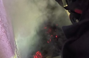 Feuerwehr Witten: FW Witten: Kaminbrand in Heven