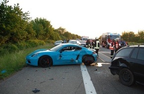 Polizeidirektion Pirmasens: POL-PDPS: Contwig - Schwerer Verkehrsunfall auf der A8