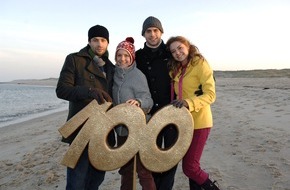 SAT.1: 100. Folge der Sat.1-Telenovela "Anna und die Liebe" am Freitag, 16. Januar 2009: Eine Insel, ein leidenschaftlicher Kuss und eine überraschende Hochzeit... neu dabei: Tanja Wenzel und Silva Gonzales