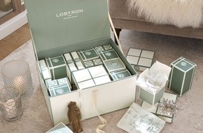 LOBERON GmbH: LOBERON präsentiert limitierten Adventskalender 2025 / 24 stilvolle Überraschungen für eine zauberhafte Vorweihnachtszeit