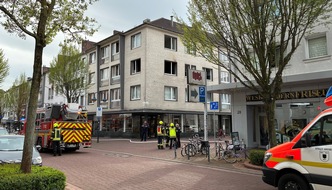 Kreispolizeibeh&ouml;rde Wesel: POL-WES: Wesel - Brand in einer Wohnung in der Innenstadt / Polizei ermittelt zur Brandursache