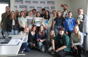 Provinzial Holding AG: Heimspiel für Münsteraner Schülerzeitung: Das „MAGazin“ erlebt Workshop bei Antenne Münster