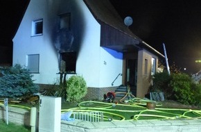 Polizei Minden-Lübbecke: POL-MI: Senior kommt bei Hausbrand ums Leben