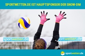sportwetten.de: sportwetten.de wird Hauptsponsor der 3. Deutschen Snow-Volleyball Meisterschaften