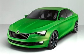 Skoda Auto Deutschland GmbH: Weltpremiere für Designstudie "SKODA VisionC" in Genf (FOTO)