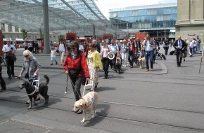 Schweiz. Zentralverein für das Blindenwesen SZB: Les personnes aveugles résistent