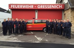 Feuerwehr Stolberg: FW-Stolberg: Führungswechsel und Fahrzeugübergabe in Stolberg-Gressenich
