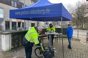Polizeiinspektion Oldenburg-Stadt / Ammerland: POL-OL: +++ Fahrradkontrollaktion mit großem Erfolg +++