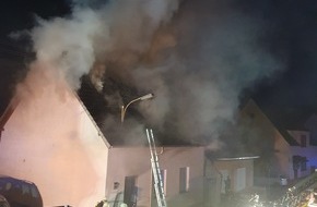 Polizeidirektion Kaiserslautern: POL-PDKL: Wohnhausbrand in Altenkirchen