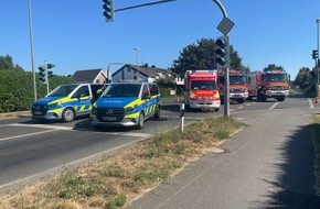Feuerwehr Dinslaken: FW Dinslaken: Verkehrsunfall mit mehreren Fahrzeugen
