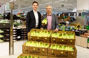 Lidl: 100 Prozent faire Bananen: Lidl stellt als erster Händler sein Sortiment um / Lidl führt sukzessive konventionelle Bananen mit Fairtrade-Zertifizierung ein