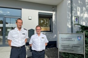 Polizeipräsidium Nordhessen - Kassel: POL-KS: Wolfgang Sieg ist neuer Leiter der Polizeistation Wolfhagen