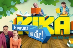 KiKA - Der Kinderkanal ARD/ZDF: "KiKA kommt zu dir! - Vorlesezeit" startet bundesweite Bibliothekstour / Jetzt anmelden und gemeinsam lesen, zuhören und Neues entdecken