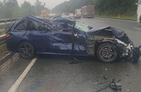 Polizei Bielefeld: POL-BI: Wetterbedingte Verkehrsunfälle auf der Autobahn