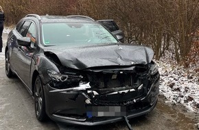 Polizei Hagen: POL-HA: Zwei Verletzte nach Frontalzusammensto&szlig; in Dahl