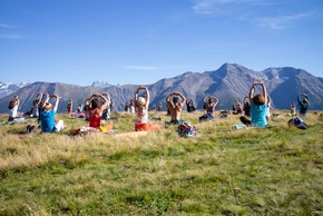 2. Mountain Glow Festival in der Schweiz - Yoga in atemberaubender Bergkulisse