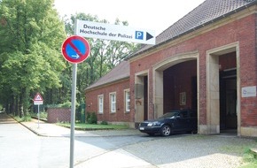 Deutsche Hochschule der Polizei (DHPol): Pol-DHPol: Zahl der Studierenden an der Deutschen Hochschule nimmt in den kommenden fünf Jahren stetig zu