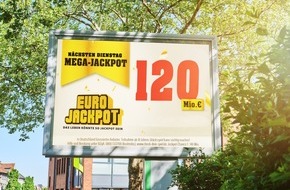 Eurojackpot: Eurojackpot erreicht die Maximalsumme / 120 Millionen Euro im Mega-Jackpot am Dienstag (6. Mai)