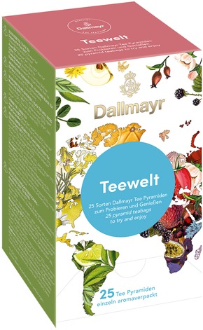Dallmayr Teewelt in neuem Verpackungsdesign!