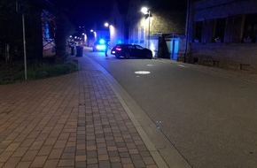 Polizeidirektion Neustadt/Weinstraße: POL-PDNW: Kallstadt - Verkehrsunfall unter Alkoholeinfluss