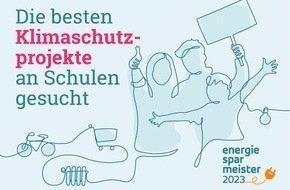 co2online gGmbH: Bundesweiter Energiesparmeister-Wettbewerb 2023: Bestes Klimaschutzprojekt an Schulen gesucht / Preise im Gesamtwert von 50.000 Euro zu gewinnen / Bewerbung bis 24. März 2023