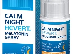 Hevert-Arzneimittel GmbH & Co. KG: Neu: CalmNight Hevert Melatonin Spray