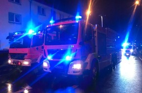 Feuerwehr Bottrop: FW-BOT: Brandbekämpfung nach Geldautomatensprengung