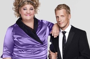 SAT.1: Cindy aus Marzahn und Oliver Pocher moderieren den DEUTSCHEN FERNSEHPREIS 2013 (BILD)